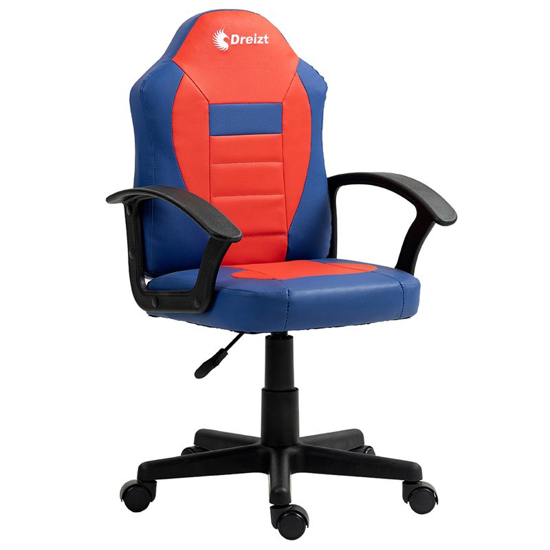 Silla Gamer Dreizt Play Series Azul Altura Regulable Infantil Nino -1